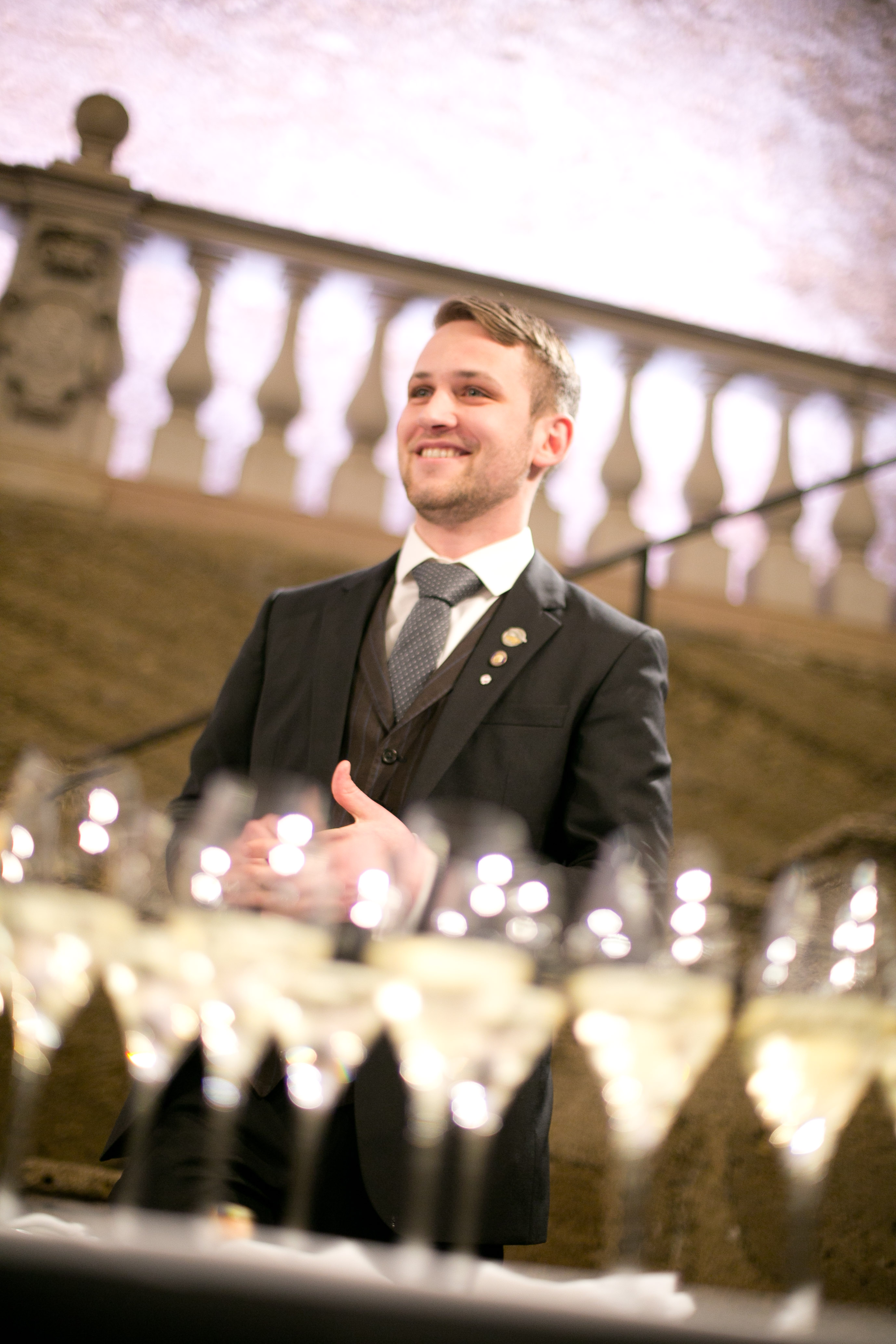 Alexander Leitner, Sommelier, Salzburger Sektfrühling 2018, Haus für Mozart, Salzburg 20180405, (c)wildbild
